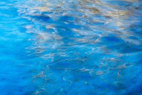 Abstract;Abstraction;Blue;Gold;Line;Mirror;Orange;Pattern;Reflection;Reflections;Ripple;Shape;Stream;Tan;Water;Yellow